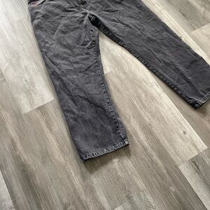 Vintage Pelle Pelle Jeans Men's 48x34 Black Baggy Straight Hip Hop Skater Denim